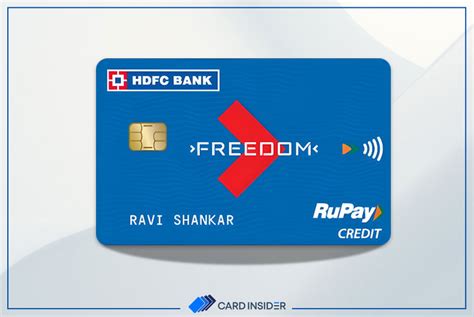 hdfc bank freedom credit card